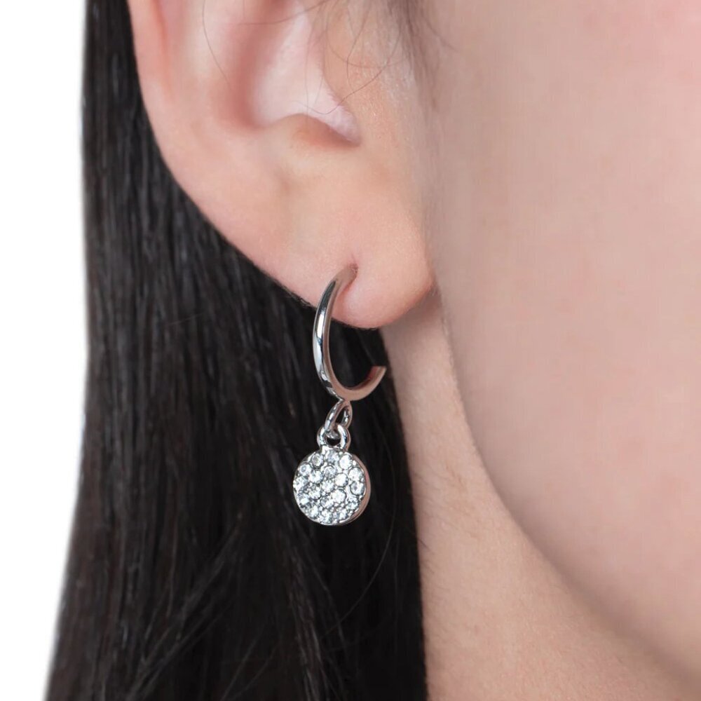 Paparazzi Jewelry Accessories - Bodacious Ballroom - White Earrings - Vintage